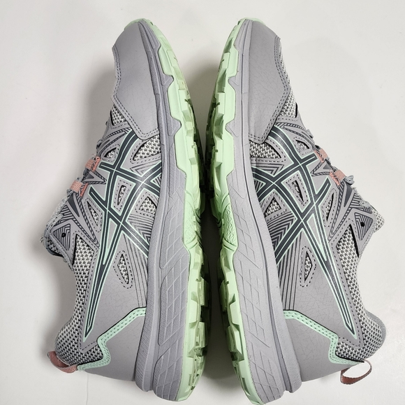 ASICS gel-venture 8 walking shoes Womens size 9 in silver and gray - Picture 4 of 16